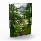 平和祈りの言葉 フォトブロック (左)