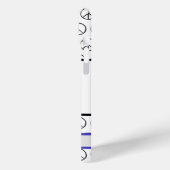 平和祈フォントグランジ Case-Mate iPhoneケース (裏面 / 左)