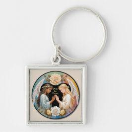 平和祈天使の キーホルダー