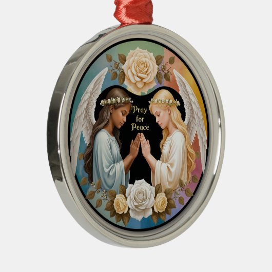 平和祈天使の メタルオーナメント (右)