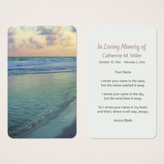 平和祈祷日没葬祭 (正面&裏面)