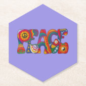 平和紙コースター ペーパーコースター (正面)