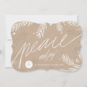 平和素朴と喜びの手書きスクリプト業務 シーズンカード (正面)