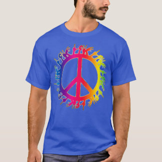 平和統一されたシンボルや象徴 Tシャツ