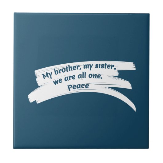 平和絵を描メッセージの消去 タイル (正面)