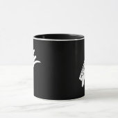 平和絵を描メッセージの消去 マグカップ (中央)