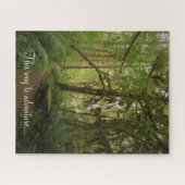 平和緑森林歩道ワシントン ジグソーパズル (横)
