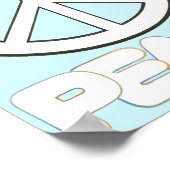 平和署名平和の言葉ポスター ポスター (角)