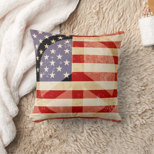 平和署名旗 クッション (ブランケット)