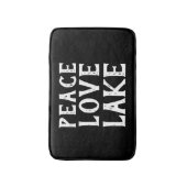 平和航海の – 愛 – 湖 | バスマット (正面縦)