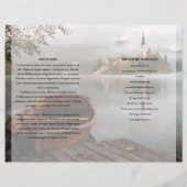 平和船葬式プログラムテンプレート (裏面)