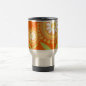 平和花のタンブラー トラベルマグ (中央)