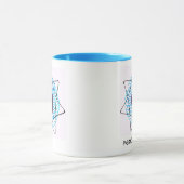 平和花のマグ マグカップ (中央)