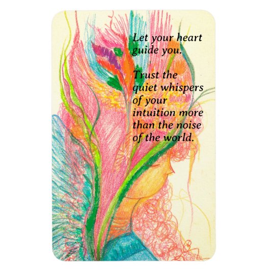 平和花妖精フレキシブル写真磁石 マグネット (縦)