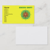 平和花-環境にやさしいことをしよう 名刺 (正面/裏面)