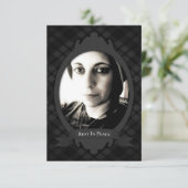 平和葬儀の発表の残り 案内状 (スタンド正面)