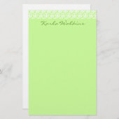 平和記号ひな形 便箋 (正面/裏面)