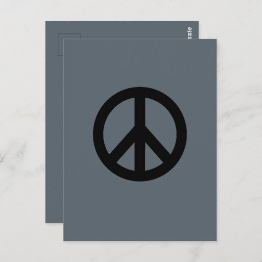 平和記号 ポストカード (正面/裏面)