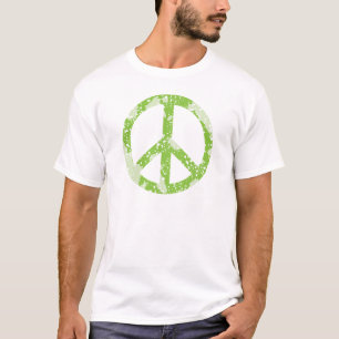 平和記号(緑) Tシャツ