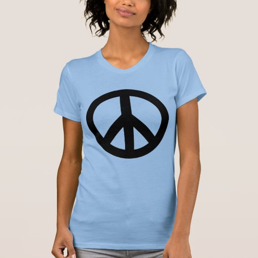 平和記号 Tシャツ (正面)