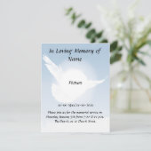 平和記念物 招待状 (スタンド正面)