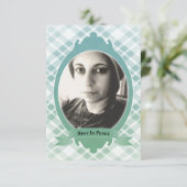 平和記念発表に残る 案内状 (スタンド正面)