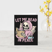 平和読なおもしろい幽霊の本読屋へ カード (黄色い花)