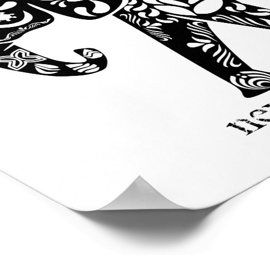 平和象 ポスター (角)