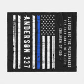 平和賛美のフリースブランケットか フリースブランケット (正面(横))