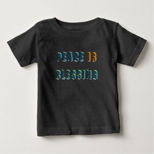 平和賛美は ベビーTシャツ