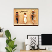 平和賞軍隊献上品 ポスター (ホームオフィス)