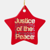 平和超法規裁判 セラミックオーナメント (正面)