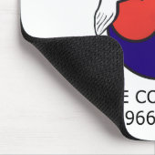 平和部隊の韓国のマウスパッド(横の) マウスパッド (コーナー)