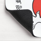 平和部隊の韓国のマウスパッド(縦) マウスパッド (コーナー)