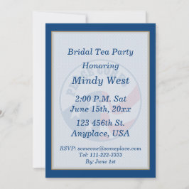 平和部隊ブライダルシャワーパーティの招待状 招待状