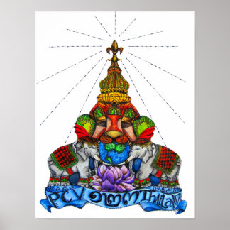 平和部隊ボランティア – タイ ポスター