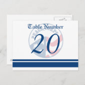 平和隊結婚のテーブルの機敏はがき ポストカード (正面/裏面)