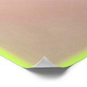 平和鮮やか作品 ポスター (角)