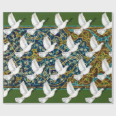 平和鳩の包装紙 ラッピングペーパー (フラット)