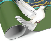 平和鳩の包装紙 ラッピングペーパー (ロールコーナー)