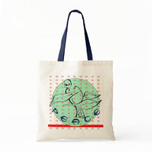 平和鳩の自然なトート