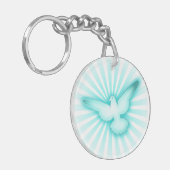 平和鳩 キーホルダー (正面左)