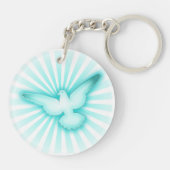 平和鳩 キーホルダー (裏面)