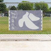 平和鳩 横断幕 (インサイチュ)