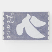 平和鳩 横断幕 (横)