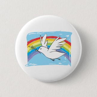 平和鳩 缶バッジ