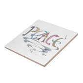 平和4 x 4セラミックタイル タイル (側面)