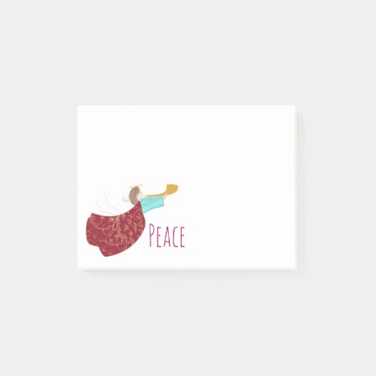 平和4x3ポストirのノートの天使 ポストイット (正面)