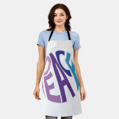 平和 エプロン (着用した状態)