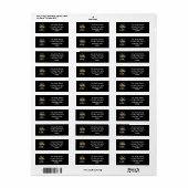 平和！エンジェル住所 シール (フルシート)